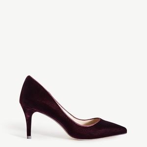 Ann Taylor Mila Velvet Pump